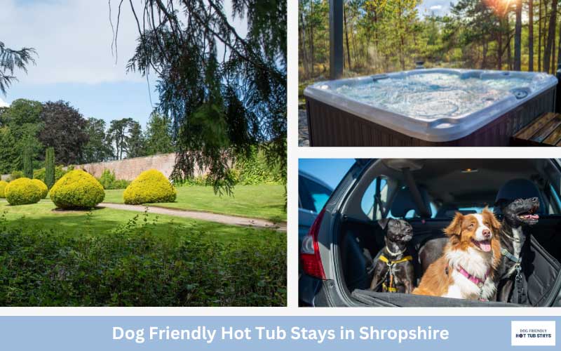 Shropshire dog friendly cottages with hot tubs